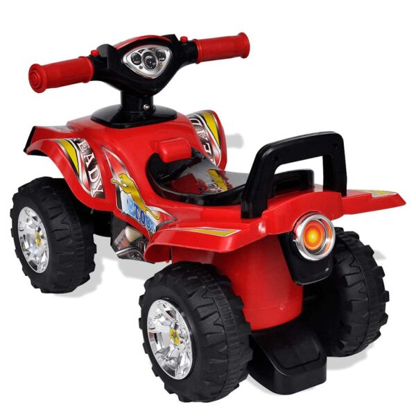 Quad Per Bambini Rosso Con Suoni E Luci - immagine 2