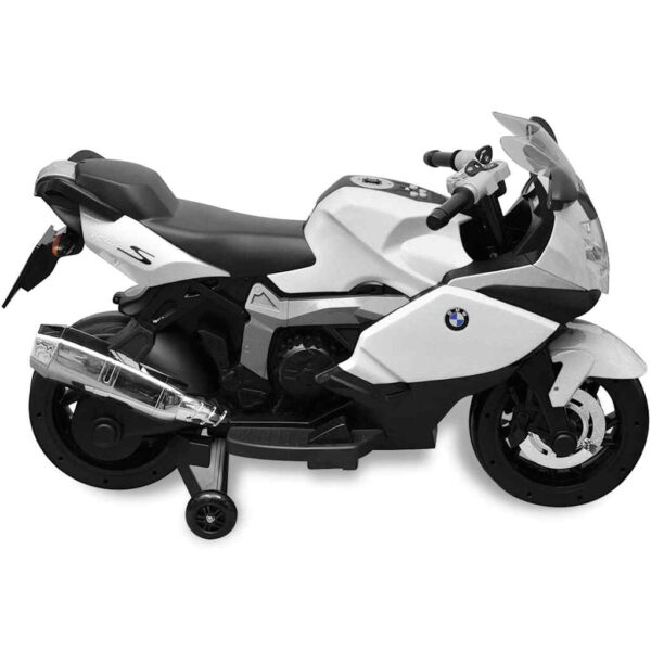 Moto Elettrica Per Bambini Bmw 283 Bianca 6 V - immagine 2