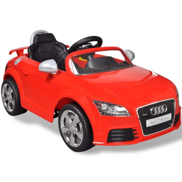 Audi Tt Rs Macchina Cavalcabile Telecomandata Per Bambini Rossa - immagine 4