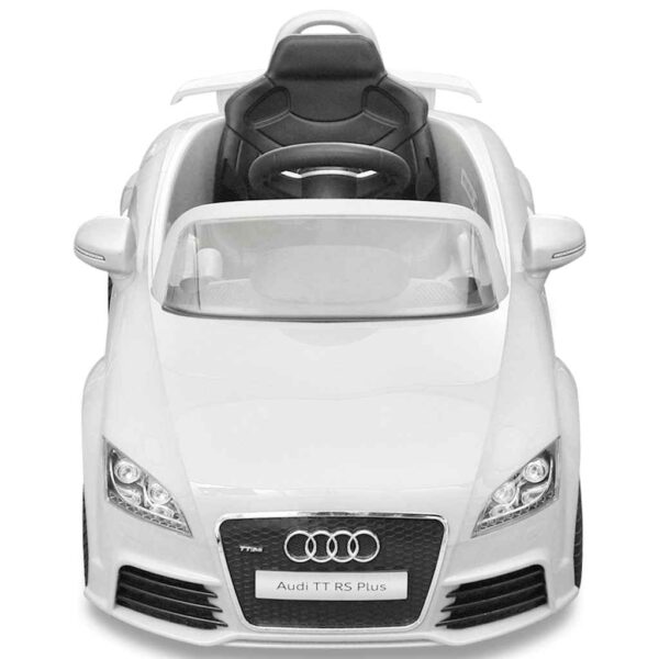 Macchina Cavalcabile Audi Tt Rs Telecomandata Bambini Bianca - immagine 2