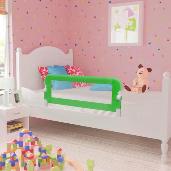 Sponda Di Sicurezza Per Lettino Bambino 102 X 42 Cm Verde