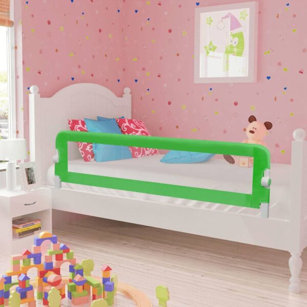 Sponda Di Sicurezza Per Lettino Bambino 150 X 42 Cm Verde