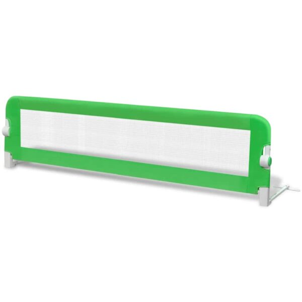 Sponda Di Sicurezza Per Lettino Bambino 150 X 42 Cm Verde - immagine 2