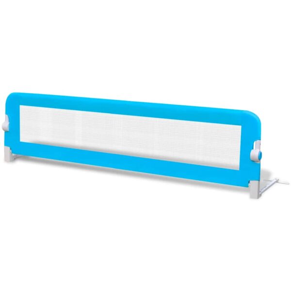 Sponda Di Sicurezza Per Lettino Bambino 150 X 42 Cm Blu - immagine 2