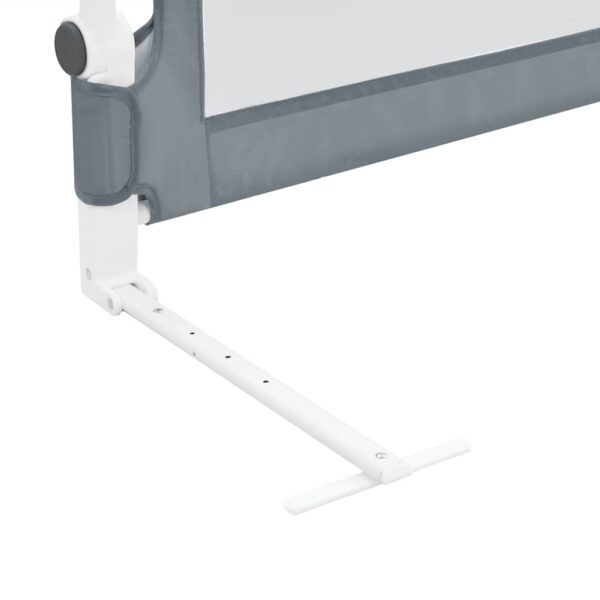 Sponde Letto Di Sicurezza Bambini Grigio 102x42cm Poliestere - immagine 6