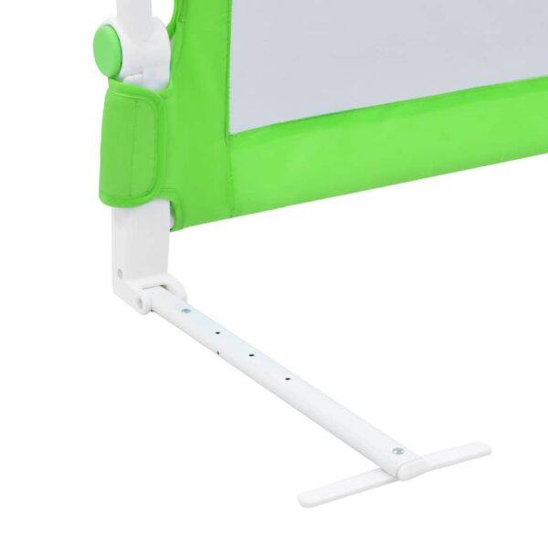 Sponde Letto Di Sicurezza Bambini Verde 120x42cm Poliestere - immagine 6