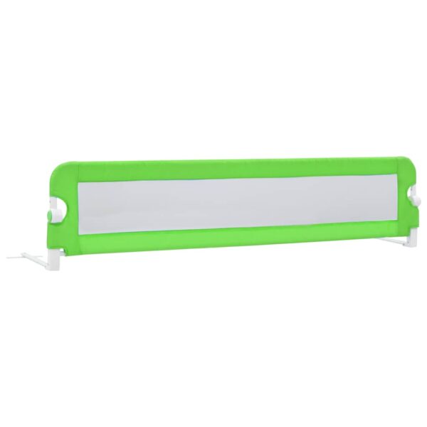 Sponde Letto Di Sicurezza Bambini Verde 180x42cm Poliestere - immagine 2