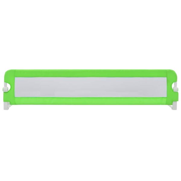 Sponde Letto Di Sicurezza Bambini Verde 180x42cm Poliestere - immagine 3