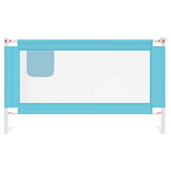 Sponda Letto Di Sicurezza Per Bambini Blu 140x25 Cm In Tessuto - immagine 3