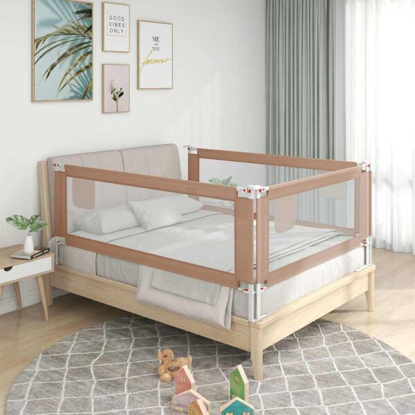 Sponda Letto Di Sicurezza Per Bambini Talpa 90x25 Cm In Tessuto