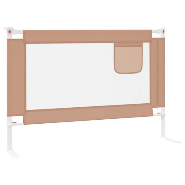 Sponda Letto Di Sicurezza Per Bambini Talpa 100x25cm In Tessuto - immagine 4