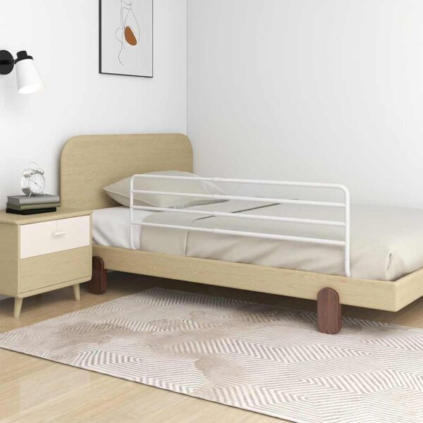 Sponda Letto Di Sicurezza Per Bambini (76-137)x55 Cm In Ferro