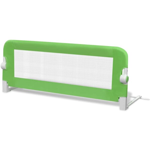 Sponde Letto Per La Sicurezza Dei Bambini 2 Pz Verde 102x42 cm - immagine 3