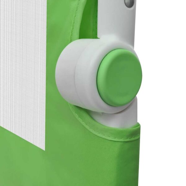 Sponde Letto Per La Sicurezza Dei Bambini 2 Pz Verde 102x42 cm - immagine 6