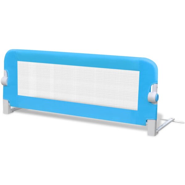 Sponde Letto Per La Sicurezza Dei Bambini 2 Pz Blu 102x42 cm - immagine 3