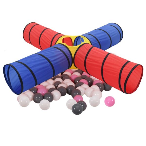 Tunnel Da Gioco Per Bambini Con 250 Palline Multicolore - immagine 2