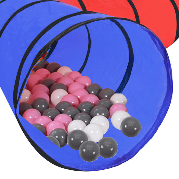 Tunnel Da Gioco Per Bambini Con 250 Palline Multicolore - immagine 6