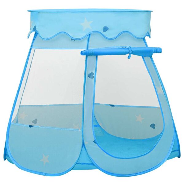 Tenda Da Gioco Per Bambini Blu Con 250 Palline 102x102x82 cm - immagine 2