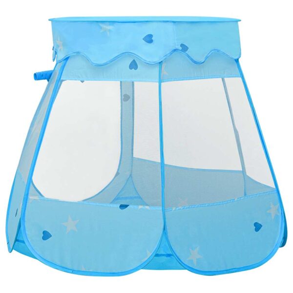 Tenda Da Gioco Per Bambini Blu Con 250 Palline 102x102x82 cm - immagine 4