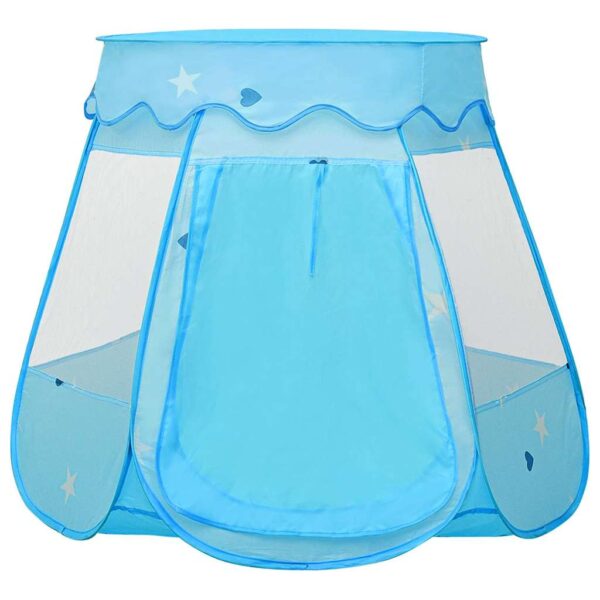 Tenda Da Gioco Per Bambini Blu Con 250 Palline 102x102x82 cm - immagine 5