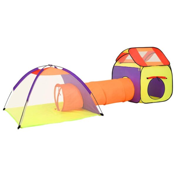 Tenda Da Gioco Bambini 250 Palline Multicolore 338x123x111 cm - immagine 4