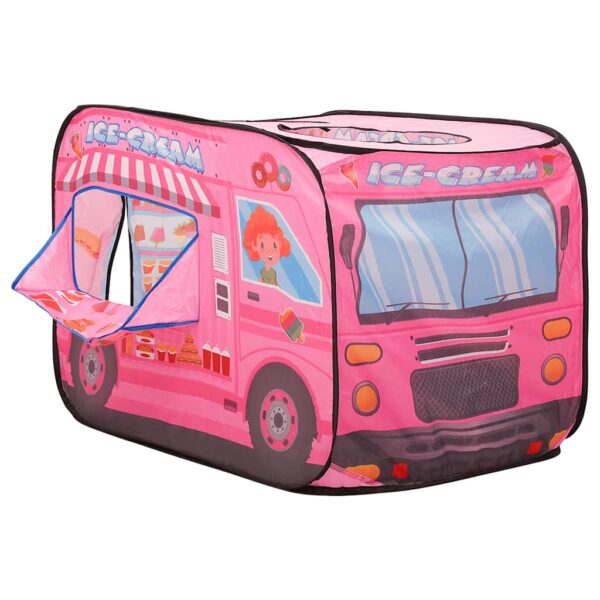 Tenda Da Gioco Per Bambini Rosa Con 250 Palline 70x112x70 cm - immagine 6