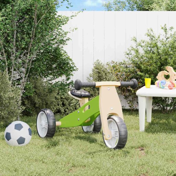 Bicicletta Senza Pedali Per Bambini 2 In 1 Verde