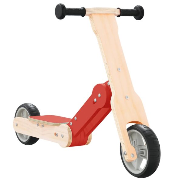 Monopattino Per Bambini 2 In 1 Rosso - immagine 2