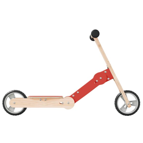 Monopattino Per Bambini 2 In 1 Rosso - immagine 6