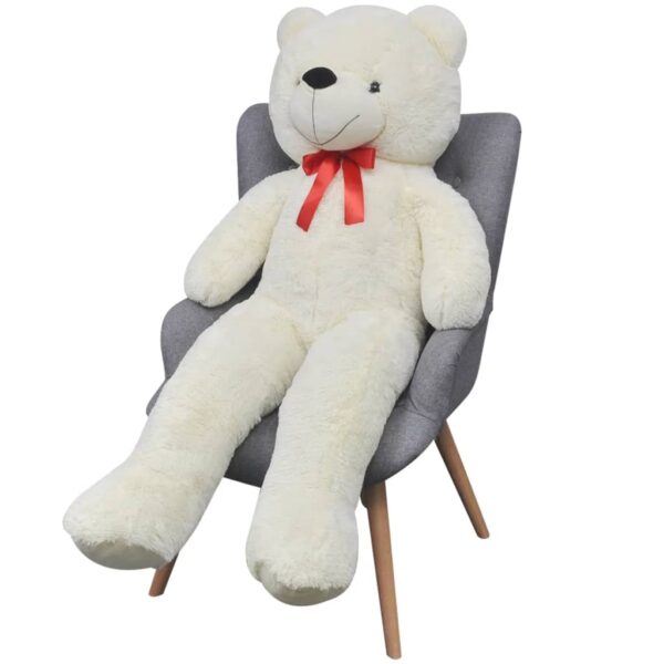 Orsacchiotto Di Peluche Bianco 170 cm - immagine 4