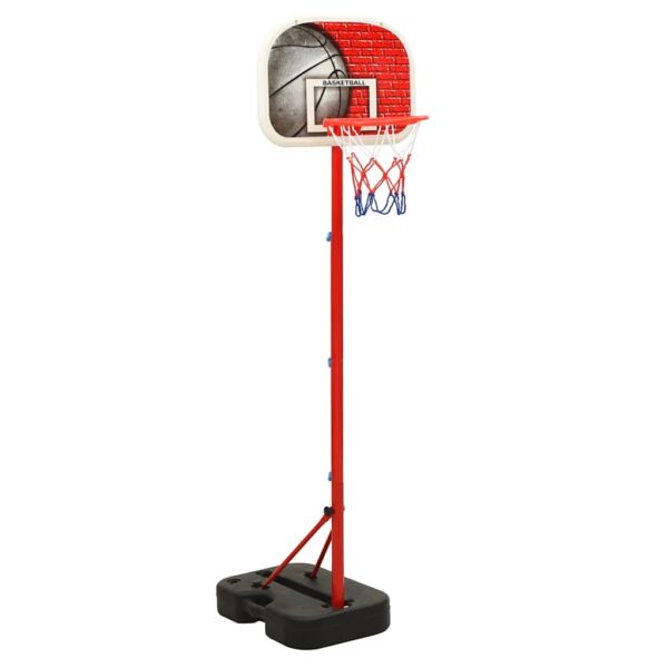 Set Gioco Da Basket Portatile Regolabile 138,5-166 cm