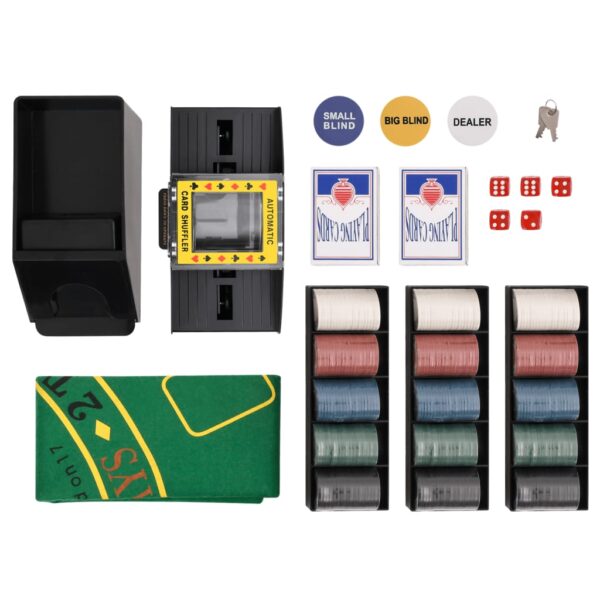 Set Di Fiches Da Poker 300 Pz 4 G - immagine 3