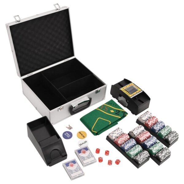 Set Di Fiches Da Poker 300 Pz 11,5 G