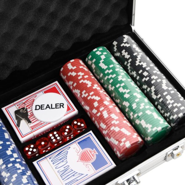 Set Di Fiches Da Poker 300 Pz 11,5 G - immagine 6