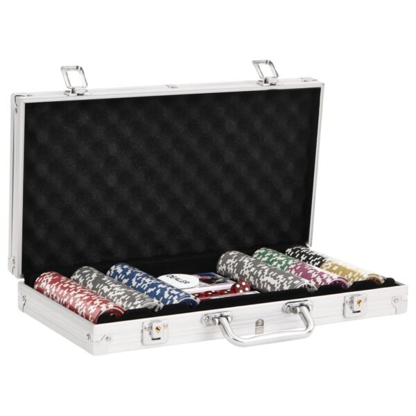 Set Di Fiches Da Poker 300 Pz 11,5 G - immagine 2