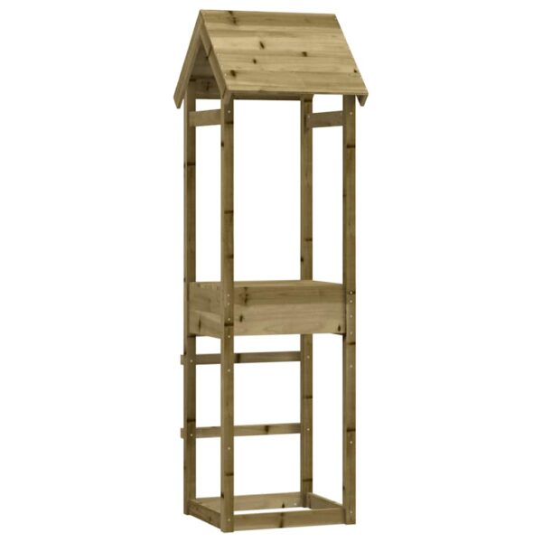 Torre Da Gioco 53x46,5x194 Cm In Legno Di Pino Impregnato - immagine 3