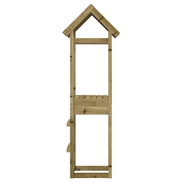 Torre Da Gioco 53x46,5x194 Cm In Legno Di Pino Impregnato - immagine 5