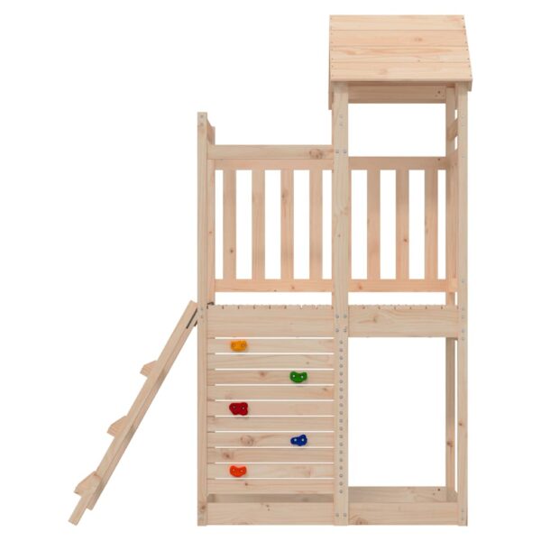 Set Da Gioco 52,5x110,5x214 Cm In Legno Massello Di Pino - immagine 4