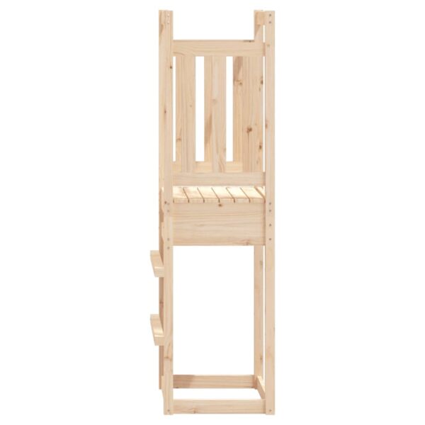 Torre Da Gioco 53x46,5x169 Cm In Legno Massello Di Pino - immagine 5