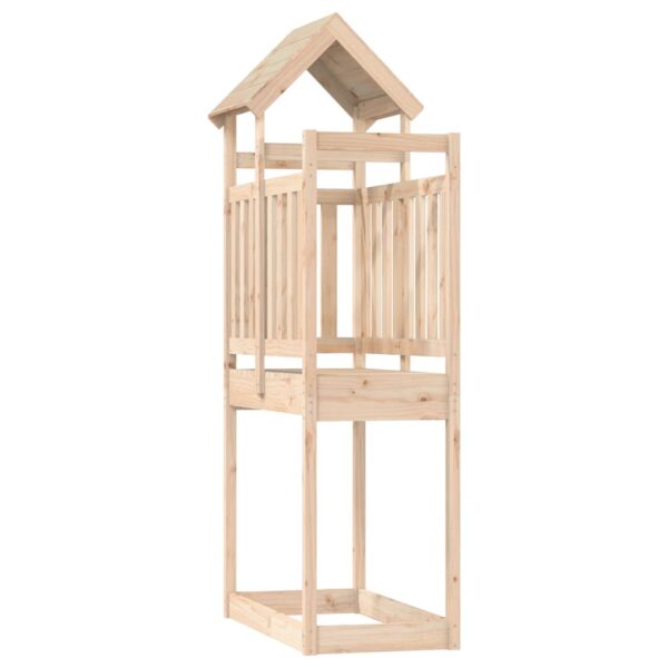 Torre Da Gioco 52,5x110,5x214 Cm In Legno Massello Di Pino