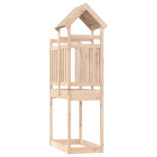 Torre Da Gioco 52,5x110,5x214 Cm In Legno Massello Di Pino - immagine 5