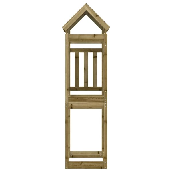 Torre Da Gioco 52,5x110,5x214 Cm In Legno Di Pino Impregnato - immagine 3