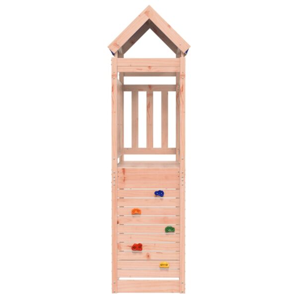 Torre Da Gioco Con Arrampicata 110,5x52,5x215 Cm Abete Douglas - immagine 4