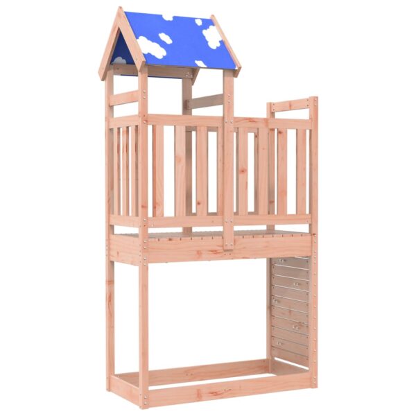 Torre Da Gioco Con Arrampicata 110,5x52,5x215 Cm Abete Douglas - immagine 5