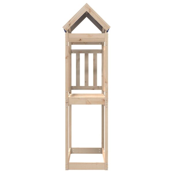 Torre Da Gioco 110,5x52,5x215 Cm In Legno Massello Di Pino - immagine 3