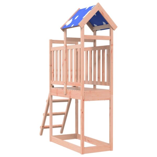 Torre Gioco Con Scaletta 110,5x52,5x215 Cm Abete Douglas - immagine 2