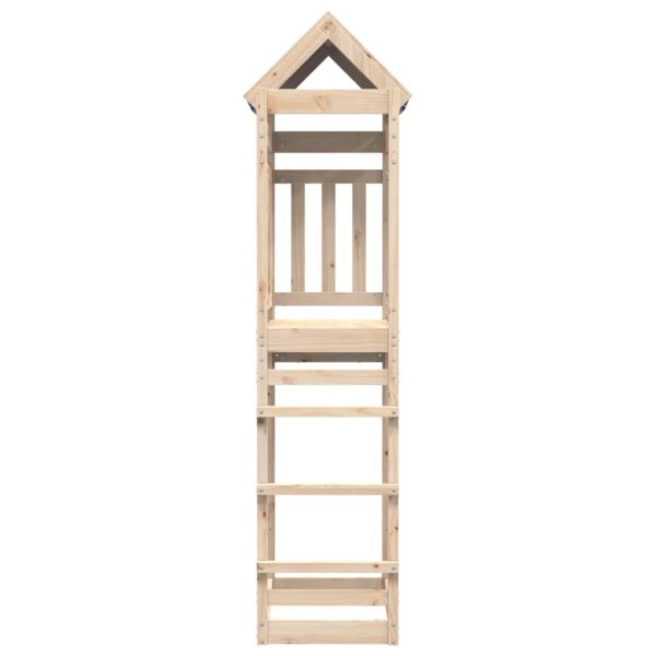 Torre Da Gioco 85x52,5x239 Cm In Legno Massello Di Pino - immagine 3