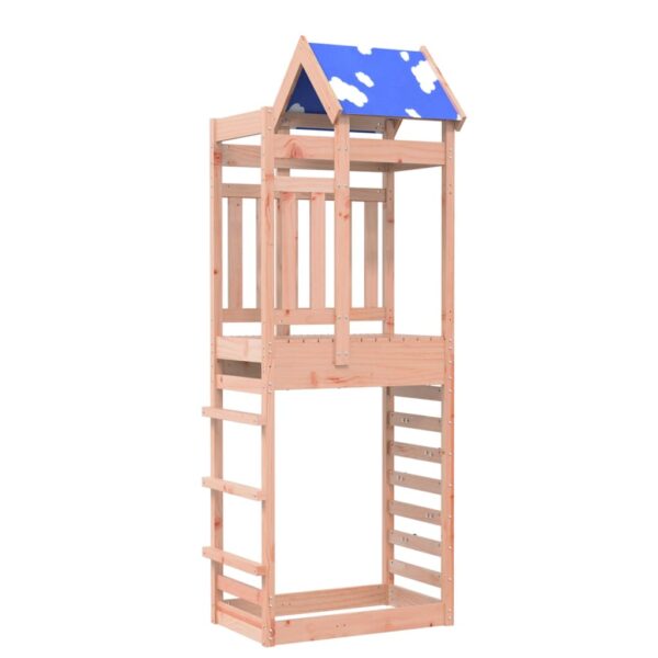 Torre Da Gioco Con Arrampicata 85x52,5x239 Cm Abete Douglas - immagine 2