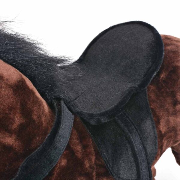 Cavallo In Peluche In Piedi Marrone Scuro Xxl - immagine 5