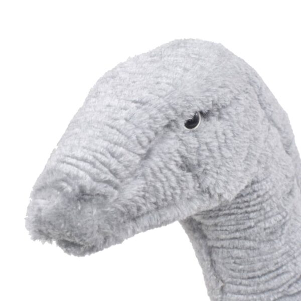 Dinosauro Brachiosaurus In Peluche In Piedi Grigio Xxl - immagine 3